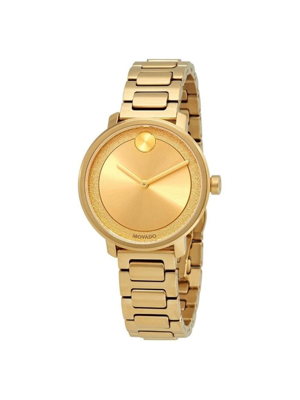NWT Movado Bold Pale Gold Dial Ladies Watch